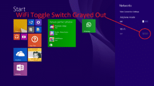 Read more about the article How to solve Wifi Toggle switch Grayed Out Problem
